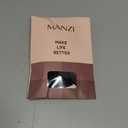 MANZI Patterned Tights Sheer Pantyhose for Women 20 Denier Stockings (One Size, Black Tights - Polka Dots)