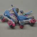 Kids' Roller Skates for Girls & Boys, Ages 3-12 - 4 Size Adjustable Skates for Beginners
