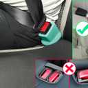 Seat Belt Buckle Holder Easy Access to The Buckles of Rear Seats - Plug The Seat Belt in with Only One Hand Friendly to Kids, and Passengers with Special Needs, 2Pcs