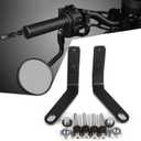 Motorcycle Rearview Mirror Down Bracket Handlebar Rear View Side Mirror Bracket for Rebel CMX500 CMX300 Rebel 500 300 2019-2024