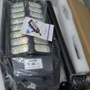 Deepn Solar Lights Outdoor 8000W, Solar Street Lights Outdoor IP67 Waterproof, 480 LED Security Flood Light 7000K Street Light 300000LM with Motion Sensor & Dusk to Dawn for Outside, Pathway&Yard