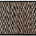 Artoid Mode Washable Non Skid Kitchen Rugs and Mats Doormat, Absorbent Door Mat Rugs for Kitchen Floor Front of Sink Hallway Black 17x29 Inch