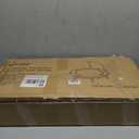 Ativafit 36inch Mini Toddler Trampoline for Kids Ages 2-6 Indoor Outdoor Folding Small Rebounder Trampoline with Foam Handle Safety Padded Cover Fun for Kids (Orange and Blue)