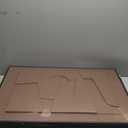 Large 3D Textured Framed Neutral Abstract Wall Art for Living Room, 3 Piece Modern Artwork for Walls, Minimalist White and Brown Geometric Wall Paintings for Hallway, Stair, Office Wall Decor 24x36 In (Bold Reliefs)