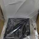 Zomagas Bathroom Exhaust Fan 110 CFM, Ceiling Mount Bathroom Fan for Home Office Hotel, 1.5 Sones Quiet, Square, white, Diameter 4 inch Exhaust Hole