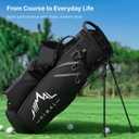 GoHimal 14-Way Golf Stand Bag, Golf Bag with Stand - Lightweight Durable Club Bag for Men & Women