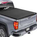 CAPSER Silverado 1500 5.8FT Soft Tri Fold Tonneau Cover Fits 2019-2024 Chevy Silverado 1500/GMC Sierra 1500 69.9Inch Truck Bed