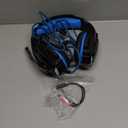 BENGOO G9000 Stereo Gaming Headset for PS4 PC Xbox One PS5 Controller, Noise Cancelling Over Ear Headphones with Mic, LED Light, 7.1 Surround Sound, Soft Memory Earmuffs for Nintendo Xbox Series X|S (Blue)