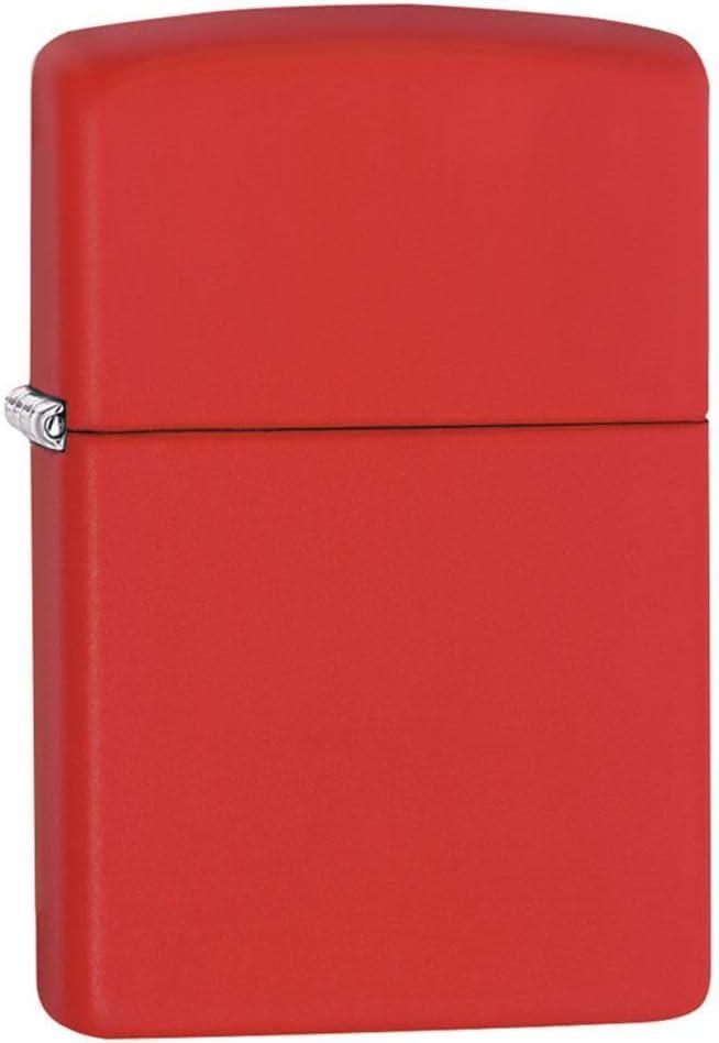Zippo Red Matte Lighter - 233