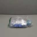 Wesnoy 24 Pcs Blue Bow Clear PVC Gift Bags with Handles Coquette Bowknot Party Favor Candy Treat Tote Bags for Birthday Party Supplies (Bow)