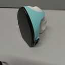 Honoson Mini Craft Iron Mini Heat Press Small Iron 3.93 x 2.36 x 2.76 in Portable Handy Tiny Flatiron with Charging Base Accessory for Fuse Bead Patch DIY Heat Transfer Vinyl (Mint Green)