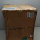 Kante Tall Concrete Planter, 21.7-Inch Height White Large Indoor Outdoor Plant Pot with Drainage Hole for Patio Garden Home, Modern Decor for Flowers and Tree