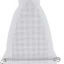 Ironing Shoe Cover, 1pcs Protective Ironing Pad White Anti-Scorching Base for Electric Iron Protect Clothes Prevents Burn Sticking