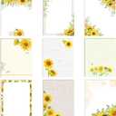 Sabary 9 Pads Cute Sticky Notes Animal Sticky Note Pads 3.15 x 3.94 Inches Colored Adhesive Memo Reminder Decor for Journal School Office Gifts(Sunflower)