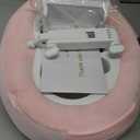 Tablet Pillow Stand, Compatible with 5"-12.9" Kindle, iPad, Phone/Tablet, Google, Samsung, 360 Rotating Phone Holder for Bed, Soft Plush Fabric, Detachable Bowl, Reading and Relaxation on Bed, Pink (Large (Velvet Pillow))