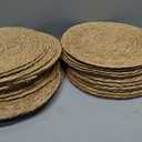Colingmill 120 Sets 13 Inch Round Woven Placemats Bulk Farmhouse Boho