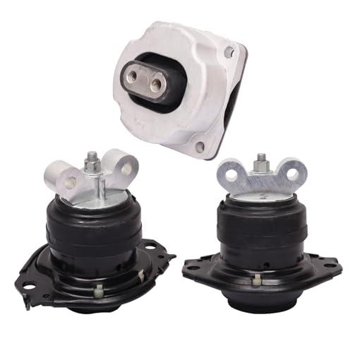 SHICHU Set of 3 Engine Motor Mount Compatible with 2011-2022 Charger Challenger 11-22 Chrysler 300 3.6L 5.7L Replace for 5090140AG 52124671AE A5522 A5388 3262 3162
