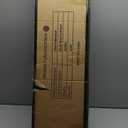 ALLZONE Bathroom Organizer, Over The Toilet Storage, 4-Tier Adjustable Wood Shelves for Small Rooms, Saver Space Rack, 92 to 116 Inch Tall, Narrow Cabinet, Rustic Brown