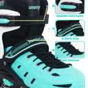 MammyGol Adults Adjustable Inline Skates, Safe and Durable Roller Skates with Giant Wheels, High Performance Professional Skates for Men Women Youth X-Large - Adult (6-8 Men/7-9 Women)