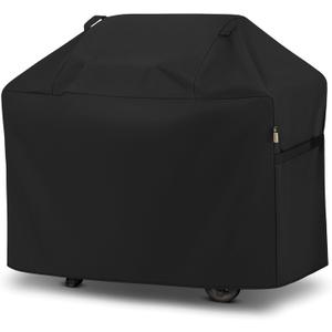 Arcedo BBQ Grill Cover 53 Inch, Heavy Duty Waterproof Outdoor Gas Grill Cover, Fade Resistant Durable and Convenient Compatible with Charbroil Weber Spirit Nexgrill Napoleon