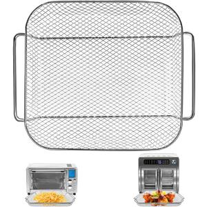 Air Fryer Replacement Parts for Emeril Lagasse Everyday 360 26 QT Extra Large Air Fryer, 12.5''10.2'' Steel Air Fryer Accessories Wire Rack