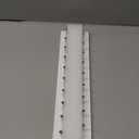 Tie Rack Wall Mounted, Wood Belt Hanger for Closet with 21 Chrome Hooks, Belt Storage Holder Organizer for Men Belts, Ties, Scarves, White
