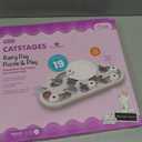 Catstages NinaOttosson Rainy Day Puzzle & Play  Interactive Cat Puzzle Feeder for Indoor Cats, 19 Hidden Treat Compartments, Slow Feeder, Durable & EasyClean