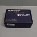 Ravinte 24 Pack | 5 Inch Cabinet Pulls Matte Black Stainless Steel Kitchen Drawer Pulls Cabinet Handles 5InchLength, 3Inch Hole Center