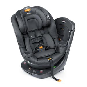 Chicco Fit360 ClearTex Rotating Convertible Car Seat with 360 Degree Rotation for Rear-Facing and Forward-Facing Usage, LeverLock Self-Tensioning Lock System | Slate/Grey Chicco Fit360 ClearTex Rotating Convertible Car Seat with 360 Degree Rotation for Rear-Facing and Forward-Facing Usage, LeverLock Self-Tensioning Lock System | Slate/Grey