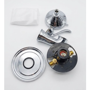 Silver Shower Faucet Replacement Kit