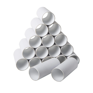 30 Pack Craft Rolls - Thick Cardboard Tubes for Crafts - Round Cardboard Tubes - Craft Tubes - Craft Round Tubes - Paper Tube for Arts & Crafts - 1.57 x 3.9 Inches - White