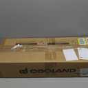 Odoland 21/25/30 Inch Snowshoes with Trekking Poles for Men Women Youth, Waterproof Snow Leg Gaiters and Carrying Bag, Lightweight Aluminum, Heel Lift, Snow Shoes Easy to Wear (21"(80-120lbs))