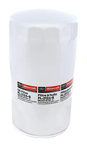 Motorcraft Engine Oil Filter- FL-2124-S (Replaces FL-2051-S/FL-2051) (OE Replacement for Ford: (Super Duty: 11-26 F-250/F-350/F-450, 11-25 F-550, 21-25 F-600) and (16-19 & 21-26 F-650/F-750) Vehicles)