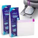 Cat Litter Box Liners Compatible with Automatic Cat Litter Box, Pre-Separated Heavy Duty 3.5Mil Thick Tear & Leak Proof Drawstring Litter Bags for Self-Cleaning Litter Boxes (Large, 36 Count)