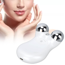 Microcurrent Facial Roller, Mini Face Massager, Microcurrent Skin Massager, 3 Gears Facial Tightening and Firming Facial Lifting EMS Slimming Beauty Machine, for Skin Tightening Rejuvenation Spa