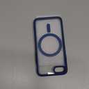 BESINPO Magnetic Case for iPhone SE 2022/SE 2020/8/7 Case, with Tempered Glass Screen Protector, [Compatible with MagSafe], Military Drop Shockproof Cover for iPhone SE 3/SE 2/8/7 4.7 inch,Blue