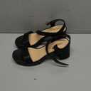 DREAM PAIRS Women's Platform Heels Block Chunky Open Toe Ankle Strap Heel Fashion Wedding Party Dress Sandals Shoes (6.5, Black)