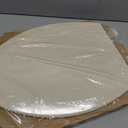 Bemis 1500EC 146 Almond Elongated Molded Wood Toilet Seat with Easy-Clean & Change Hinge