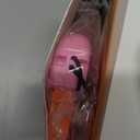 Stitch Gun for Clothes - Handheld Stitch Gun Quick Clothing Fixer - Tagging Gun - Includes 6 Needle, 1000 Black Fasteners & 1000 White Fasteners, Pink/Orange