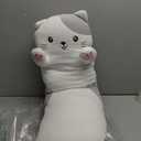 36" Cat Stuffed Animal, Soft Long Pillow Doll Cute Cartoon Kitten Plush Body Pillow Plushies Toy Gift for Kids, Girls, Birthdays, Valentine's, Christmas