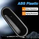 Front Right Passenger Side Door Pull Handle Cup Compatible with Dodge Ram 1500 1998-2001, Dodge Ram 2500 3500 1998-2002 Truck Inner Interior Door Armrest Cover Replace# 55350342
