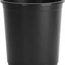 The HC Companies 2.62 Gal Nursery Pot - Plastic Plant Pots with Drainage Holes for Seedlings, Garden Plants, Flowers, Black