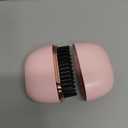Mini Hair Straightener, Go Brush Pro, Tiny Cordless Rechargeable Portable Straightening Comb, Anti Scald Shell, 3-Speed Temperature Control, Lightweight and Portable for Travel (Pink)