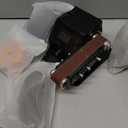 Mini Belt Sander for DIY, 4-in-1 Bench Grinder Kit 90 Adjustable Electric Belt Sander 10000 RPM Continuously Variable Speed Spindle Sander for Woodworking Metalworking