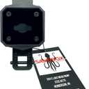 Single molle Camera Mount Made/Designed specifically for The Axon Taser Body Camera 2, 3 and 4. (Single)