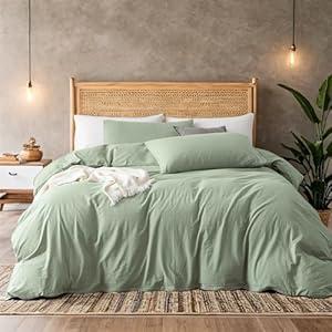Duvet Cover Queen Size - Extra Cozy Bedding - 160 GSM Ultra Soft Duvet Cover Set with 2 Pillow Shams - 3 Pieces - Comforter Not Included (Queen (90"x90"))