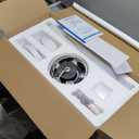 Ceiling Fans with Lights and Remote, Low Profile Ceiling Fan with Light, 6 Speed, Dimmable, DC Motor, Quiet, Timer, Modern LED Ceiling Fan for Bedroom Living Room 48 inch, White