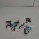 Hot Glue Gun with 30pcs Glue Sticks,20W Mini Glue Gun for Arts Crafts Hot Glue Guns for Kids Hot Melt Arts Craft DIY Glue Gun for Crafts School DIY Arts Home Quick Repairs (Multicolored, 6 Pieces)