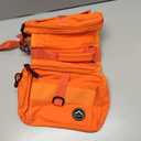 Himal Outdoors Dog Backpack & Saddle Bag, Tactical Hiking Backpack for Large Dogs with Side Pockets & Adjustable Strap (Orange)