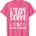 Volleyball Art For Women Girls College Volleyball Players T-Shirt (Small,  Pink Heather )